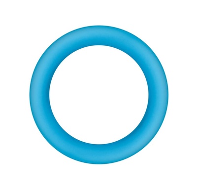 Эрекционное кольцо NS Novelties Firefly Halo большое, голубое (Голубой) 