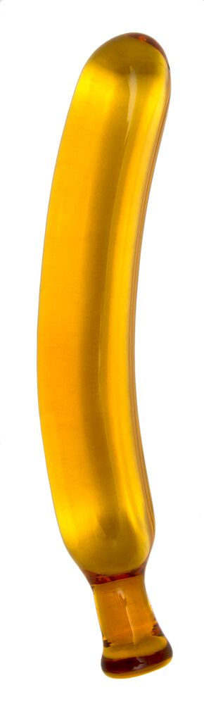 Стимулятор стеклянный Arno Банан 242, желтый 