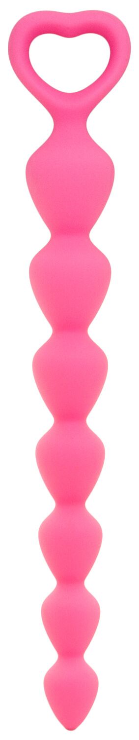 Анальная елочка Juicy Toyz размер M, розовая (Розовый) 