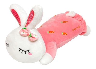 Подушка-антистресс Кролик спящий Прочие (Розовый) 