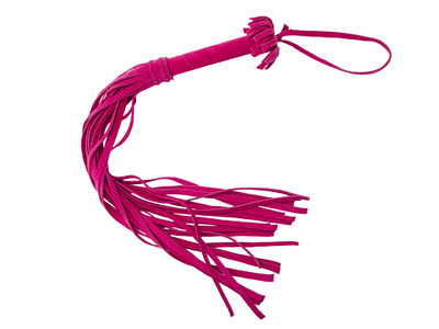 Плеть велюровая Sitabella розовая, 65 см (Розовый) 