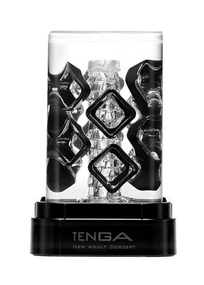 Мастурбатор TENGA Crysta Block (Прозрачный) 