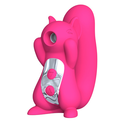 Клиторальный стимулятор Squirrel Suction Vibrator (Розовый) 
