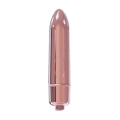 Вибропуля So Divine Rose Gold Halo Bullet Vibrator, розовая (Розовый) 