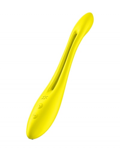 Satisfyer Elastic Game - Вибратор гибкий, 20х3.5 см (жёлтый) (Желтый) 