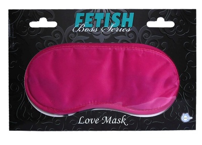 Boss Series Fetish - Love Mask - Маска (розовая) (Розовый) 