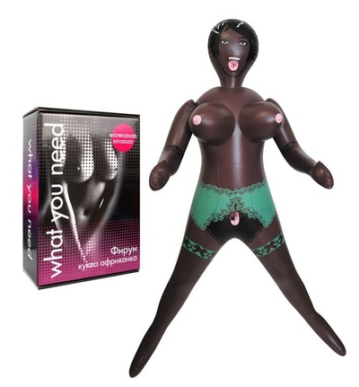 Темнокожая секс-кукла ФИРУН Bior toys (коричневый) 