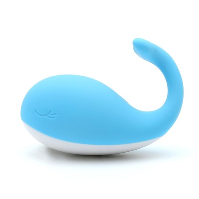KisToy Doris - Виброяйцо с функцией Orgasm Booster, 7.6х5.3 см. (Голубой) 
