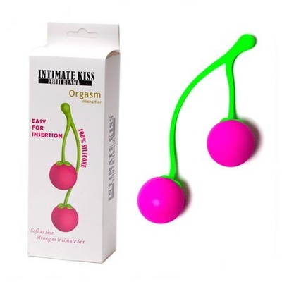 Вагинальные шарики - Сладкая вишня White Label (розовый) 