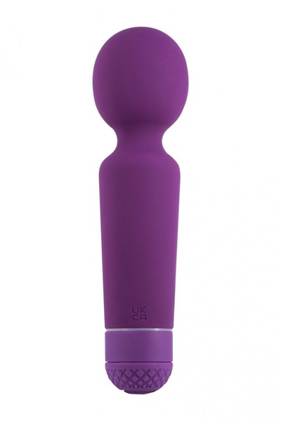 Фиолетовый wand-вибратор - 15,2 см. Свободный ассортимент 