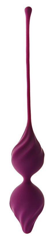 Фиолетовые вагинальные шарики Alcor Le Frivole (фиолетовый) 