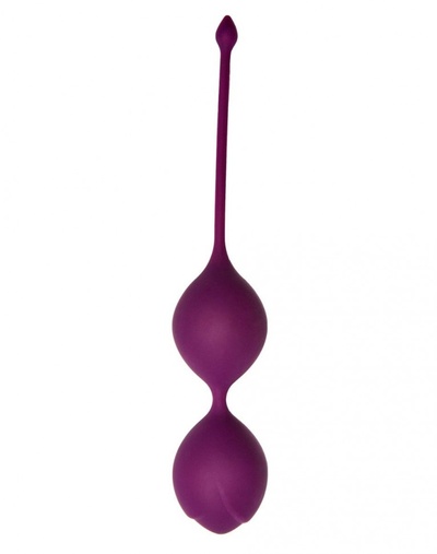 Фиолетовые вагинальные шарики Кегеля со смещенным центом тяжести Delta Le Frivole (фиолетовый) 