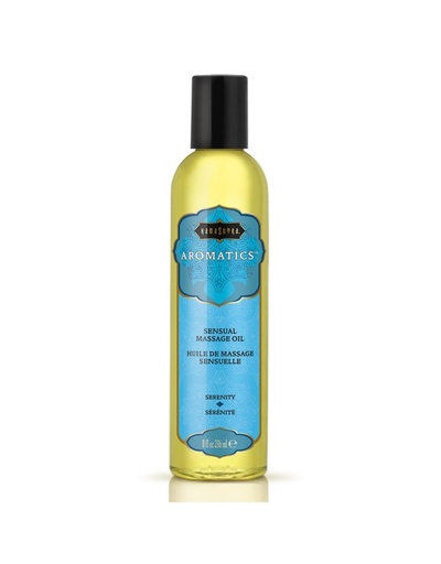 Kama Sutra Serenity Aromatic Massage Oil - Массажное масло для снятия напряжения, 236 мл 