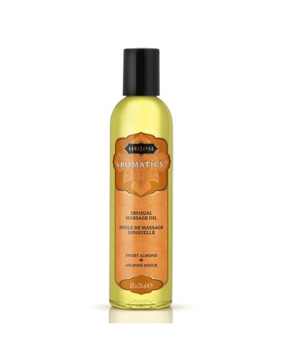 Kama Sutra Sweet Almond Massage Oil - Расслабляющее массажное масло с ароматом миндаля, 236 мл 