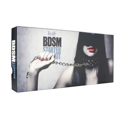 Набор БДСМ-аксессуаров BDSM STARTER Toy Joy (черный) 