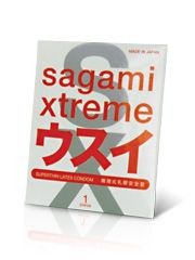 Ультратонкий презерватив Sagami Xtreme Superthin - 1 шт. (прозрачный) 