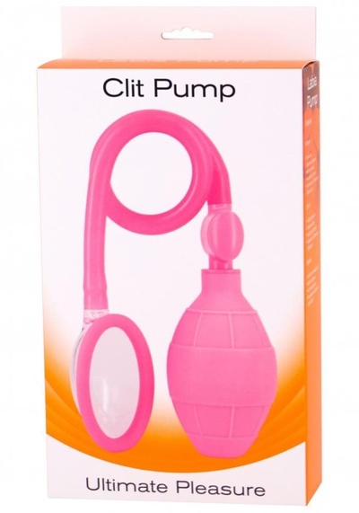 Seven Creations Clit Pump - клиторальная вакуумная помпа (Розовый) 