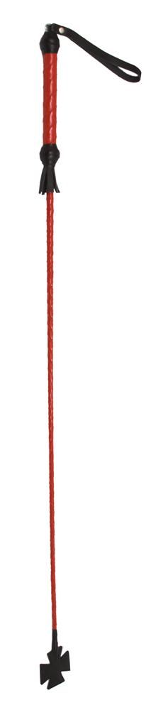 Стек плетеный красный Подиум с крестом, 70 см 