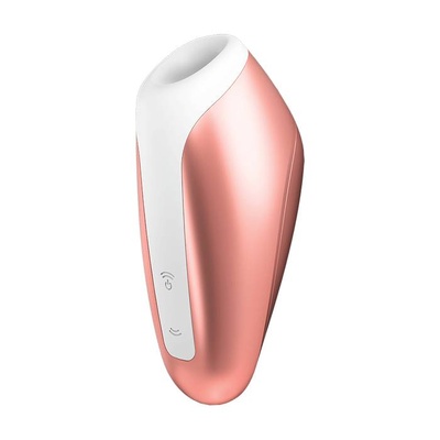Вакуум-волновой бесконтактный стимулятор клитора Satisfyer Love Breeze, Силикон, Розовый, 9,5 см 