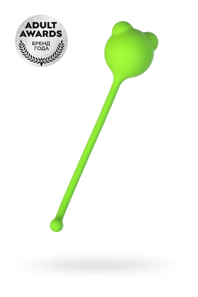 A-Toys by TOYFA Tigo - Вагинальный шарик, 12,4 см (зеленый) 