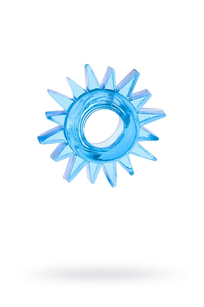 TOYFA - Эрекционное кольцо, 3,5 см (синий) Toyfa Basic 