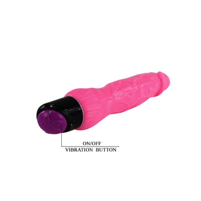 Colorful Sex Experience Pink - Реалистичный вибратор, 24 см (розовый) LyBaile 