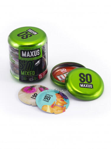 Презервативы микс-набор MAXUS Mixed №15 