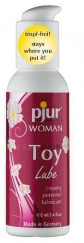 Кремовый лубрикант для игрушек Pjur Woman Toy Lube на гибридной основе, 100 мл (Белый) 
