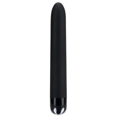 Gopaldas - Классический тонкий вибратор, 18х2.5 см (чёрный) (Черный) 