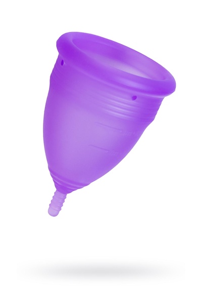 Eromantica гигиеническая менструальная чаша из силикона, S 15 мл (фиолетовый) 