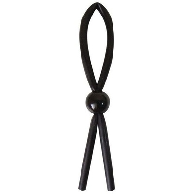 Sex Expert - Эрекционное лассо, 14 см (чёрный) (Черный) 