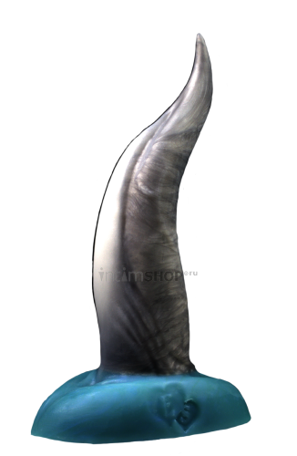 Фалломимтатор EraSexa Дельфин S, 25 см, разноцветный (Серо-голубой) 
