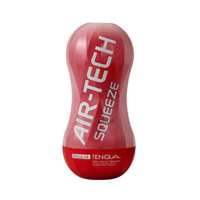 Мастурбатор Tenga Air-Tech Squeeze Regular, красный (Белый) 
