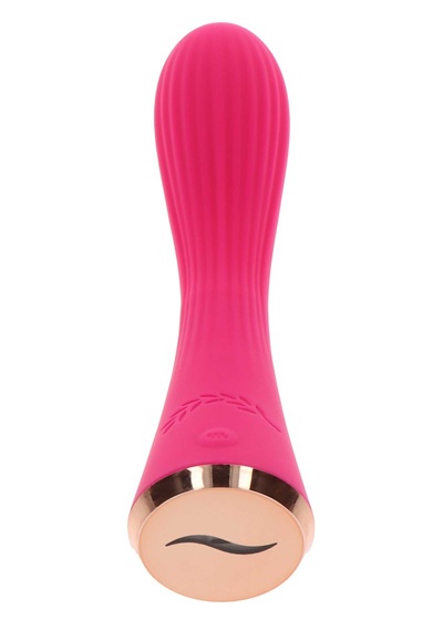 Toy Joy - Rose Vibrator - Вибратор для точки G 17.5х3.5 см (Розовый) 