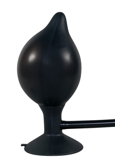 True Black Silikon Pump Plug - Анальная пробка, 15 см (черный) Orion 