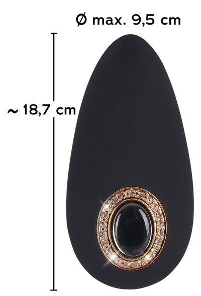 Cleopatra Clitoral Vibrator вибратор для клитора, 9.5х4.8 см Orion (Черный) 