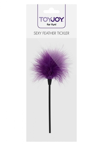 Сексуальная перьевая метелочка Purple (пурпурная) Toy Joy (Пурпурный) 