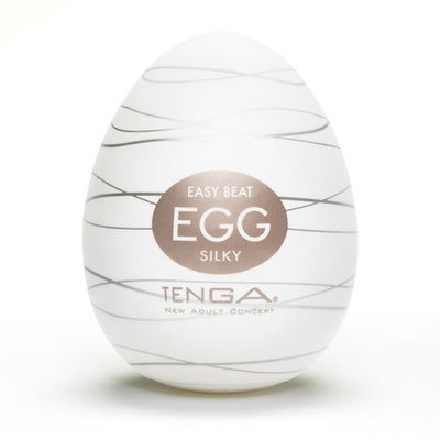 Tenga Egg (Silky) Мастурбатор-яйцо, 5х4.5 см (коричневый)  