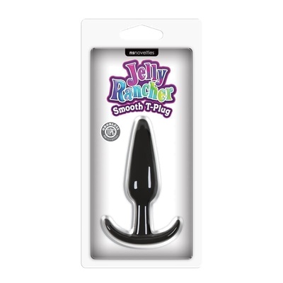Анальный стимулятор Jelly Rancher T-Plug Smooth 8х3 см. (пурпурный) NS Novelties (Фиолетовый) 