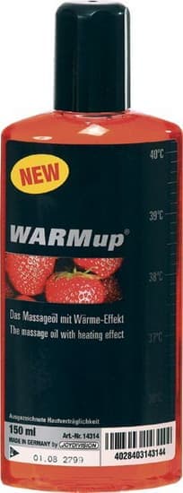Массажное масло "Warmup", клубника, 150 мл Joy Division (Прозрачный) 