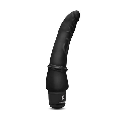 Electric Eel 7" Slim Anal Realistic Vibrator - Анальный массажер, 20.3х4.7 см (чёрный) (Черный) 