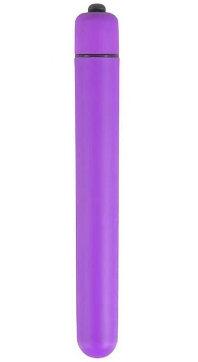 Фиолетовая удлиненная вибропуля - 13 см. Главсексмаг (фиолетовый) 