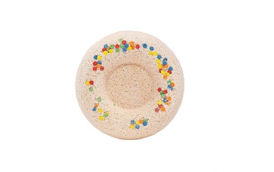 Laboratory Katrin Имбирный пончик - Бурлящий шар для ванн с приятным ароматом, 60 г (Розовый) 