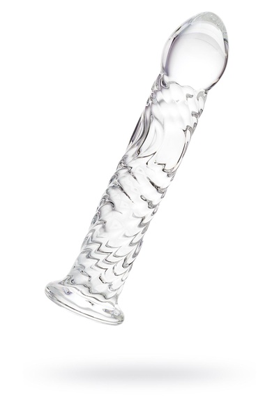 Sexus Glass - Нереалистичный фаллоимитатор, 17 см (прозрачный) 