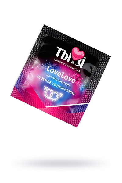 "LoveLove" - Увлажняющий интимный гель, 20 шт 4 гр Лаборатория "Биоритм" 