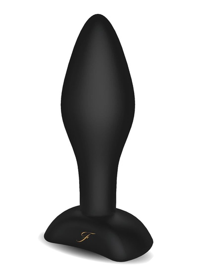 Fredericks of Hollywood Silicone Butt Plug - Маленькая анальная пробка из силикона, 8.7х2.7 см (чёрный) Fredericks Of Hollywood, США (Черный) 