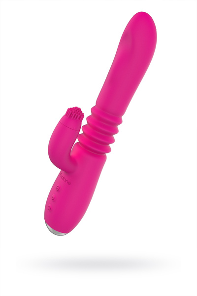 Nalone Idol Plus - Вибратор с клиторальным стимулятором, 22,5 см (розовый) 