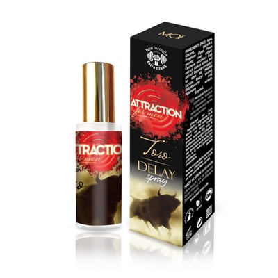 Delay Spray for Men Attraction Toro - Средство для интимной гигиены, 30 мл MAI COSMETICS 