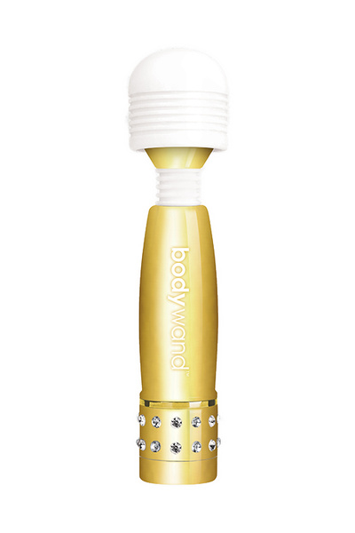 Bodywand Mini Wand-Vibrator Gold - Стильный маленький вибратор-микрофон, 10.2х2.5 см (золотистый) BodyWand, USA (Золотой) 