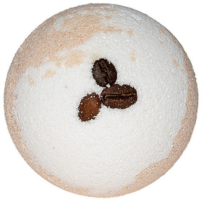 Laboratory Katrin - Бурлящий шар для ванн, 130 г (кофе) (Бежевый) 